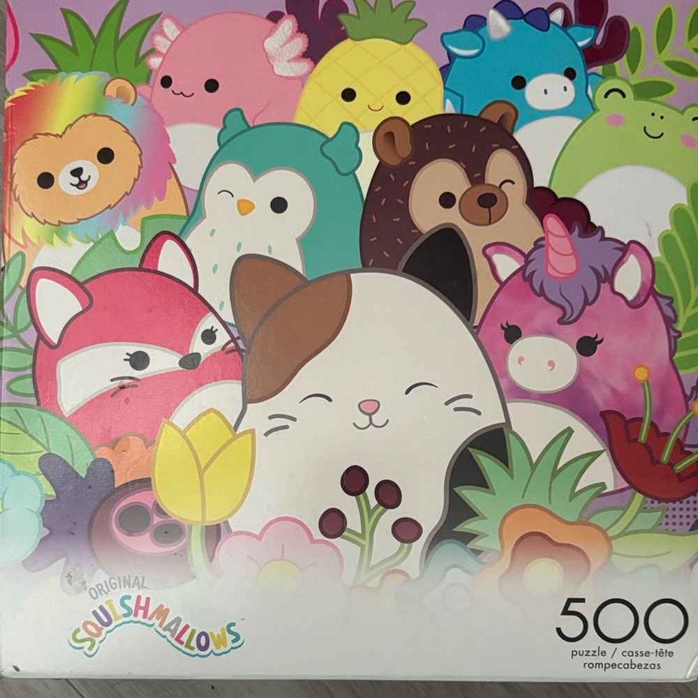 Squishmallows Colorful Animal Puzzle